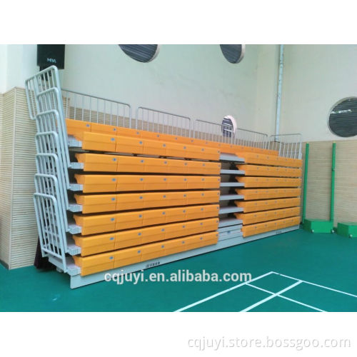 Indoor bowling seat outdoor retractable seat system